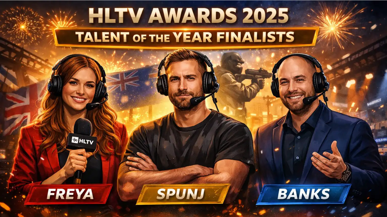 HLTV Awards 2025: Talent of the Year Finalists Revealed